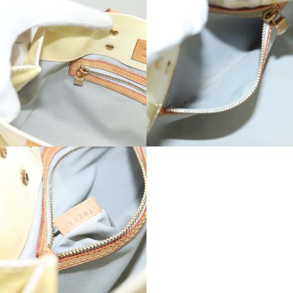 LOUIS VUITTON Monogram Vernis Reade PM Hand Bag Perle M91336 - Picture 12 of 12